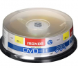 Maxell 638006 DVD-R 4.7 Gb Spindle with 2 Hour Recording Time and Superior Recording Layer Technolog