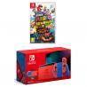 Nintendo Switch Mario Red & Blue Console & Super Mario 3D World + Bowser’s Fury