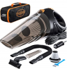 Portable Car Vacuum Cleaner: High Power Corded Handheld Vacuum w/ 16 foot cable - 12V - Best Car & A