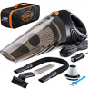 Portable Car Vacuum Cleaner: High Power Corded Handheld Vacuum w/ 16 foot cable - 12V - Best Car & A