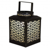 Priya Home Furniture PHF-493860-RI Home Indoor Decorative Scented Sitara Full Size Wax Warmer-Metal,