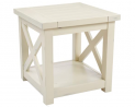 Seaside Lodge White End Table by Home Styles