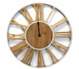 Stratton Home Décor Stratton Home Decor Franklin Wood and Metal Clock, 30.00
