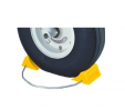 Tigerchocks AC201 Urethane Lightweight Commercial Aviation Wheel Chock, Yellow, 5.5