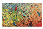 Toland Home Garden Tree Birds 18 x 30 Inch Decorative Floor Mat Colorful Bird Branch Collage Doormat