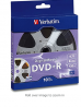 Verbatim 700MB 80 Minute 4.7 GB 8x Digital Movie Recordable Disc DVD+R, 10-Disc 97936