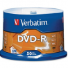 Verbatim DVD-R 4.7GB 16x AZO Recordable Media Disc - 50 Disc Spindl