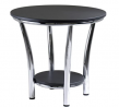 Winsome Wood Maya Occasional Table, Black/Metal