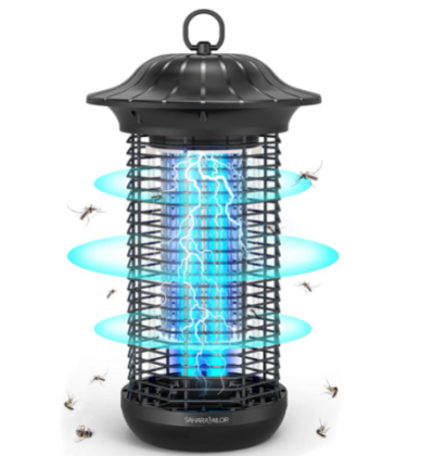 Sahara Sailor Mosquito Bug Zapper, Electronic Mosquito Killer for Outdoor and Indoor - 4000V Metal Mesh - Outdoor Rainproof Insect Killer, Mosquito Tr