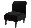 Armless Accent Chair Covers Velvet Stretch Slipper Chair Couch Slipcovers Removable Washable Furnitu