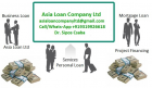 BUSINESS LOAN, PERSONAL LOAN, INVESTMENT FUNDING