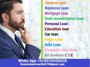 Hello, Do you need a loan from The most trusted and reliable company in the world? if yes then conta