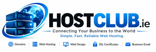 Professional Web Hosting & Domain Services – HostClub.ie